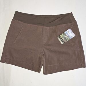Swiss Alps Brown Hiking Shorts